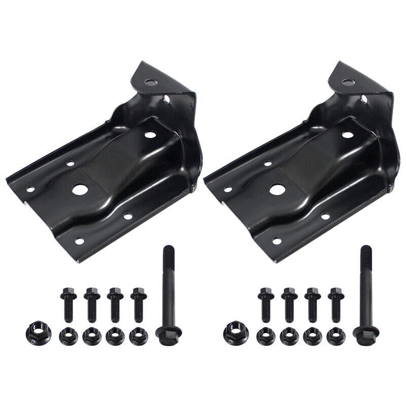 iiLentes 722-032 722-029 Rear Leaf Spring Hanger Bracket Shackle Kit For 1999-2013 Chevy Silverado 1500 GMC Sierra 1500 - Image 4