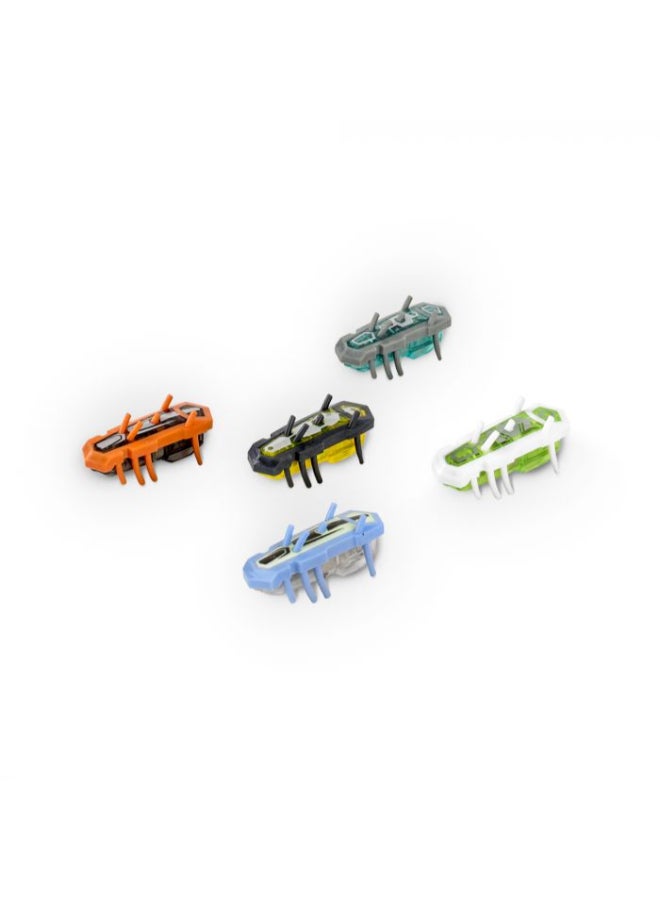 Hex Bug HEXBUG Nano Nitro 5 Pack, Sensory Cat & Kids Toy with Vibration Technology, STEM Kits & Mini Robot Toys for Kids Ages 3 & Up, Batteries Included, Multicolor - Image 2