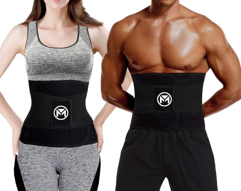 Moolida Waist Trainer Belt for Women Waist Trimmer Workout Fitness Back Support Belts Back Brace (Black,X-Large) - Image 4