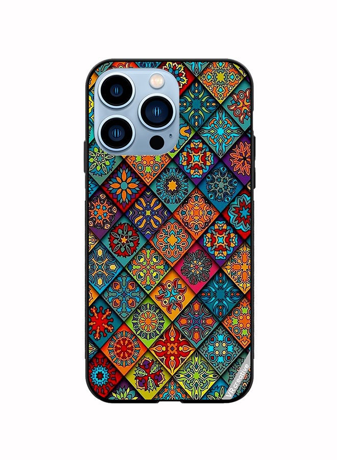 VR CREATIVE Protective Case Cover For Apple iPhone 14 Pro Max Mix Flower Design Multicolour - Image 1