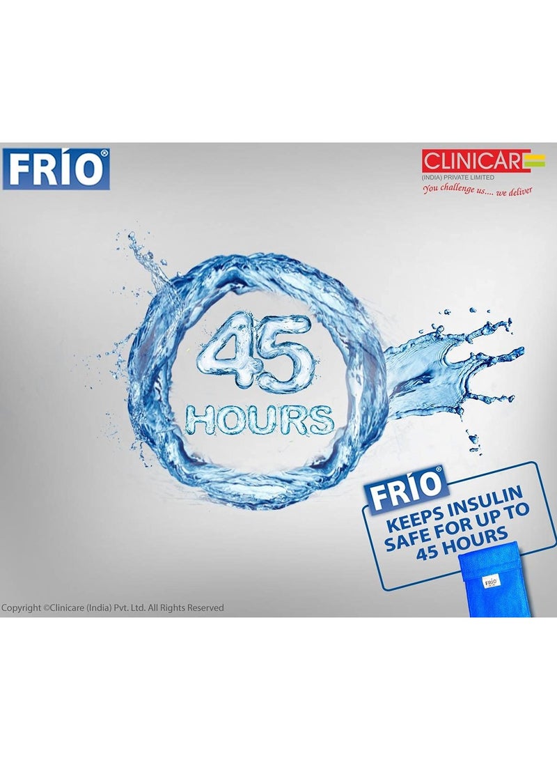 فريو FRIO ® كبيرة ، محفظة السفر المبردة بالأنسولين الأصلية لمرضى السكر باللون البنفسجي - Image 3