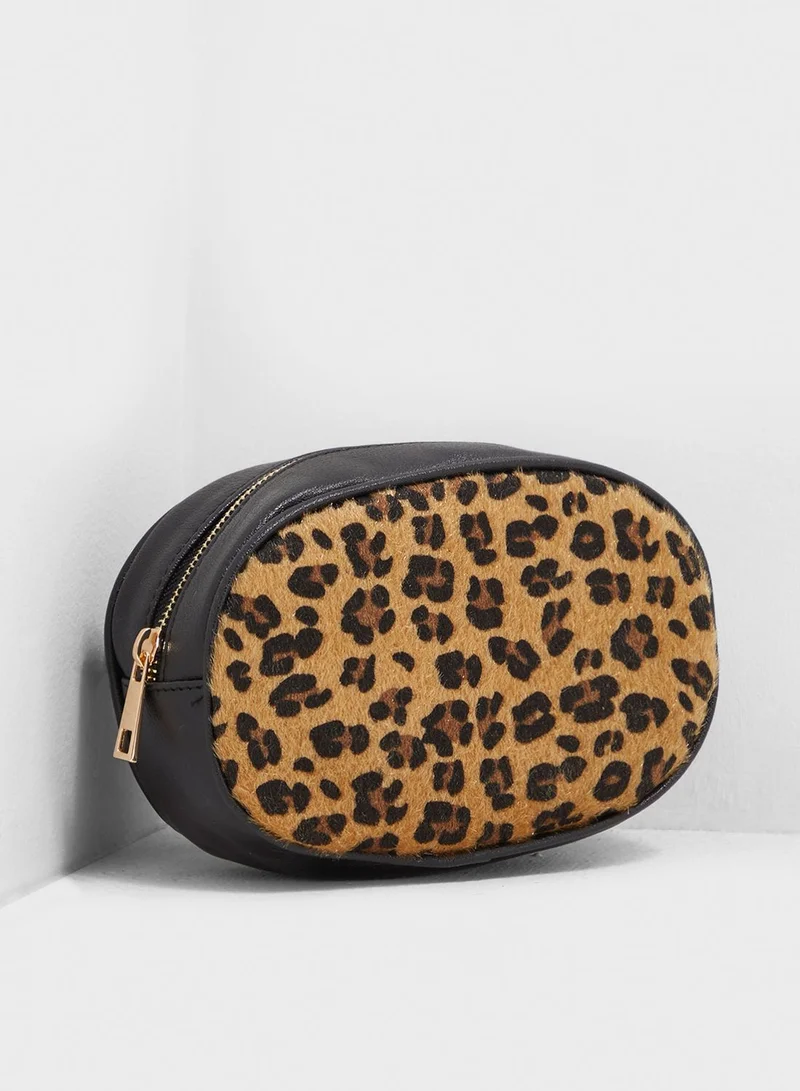 trendyol Leopard Patterned Waist Crossbody