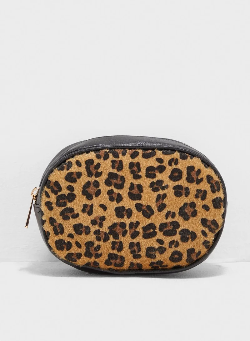 trendyol Leopard Patterned Waist Crossbody