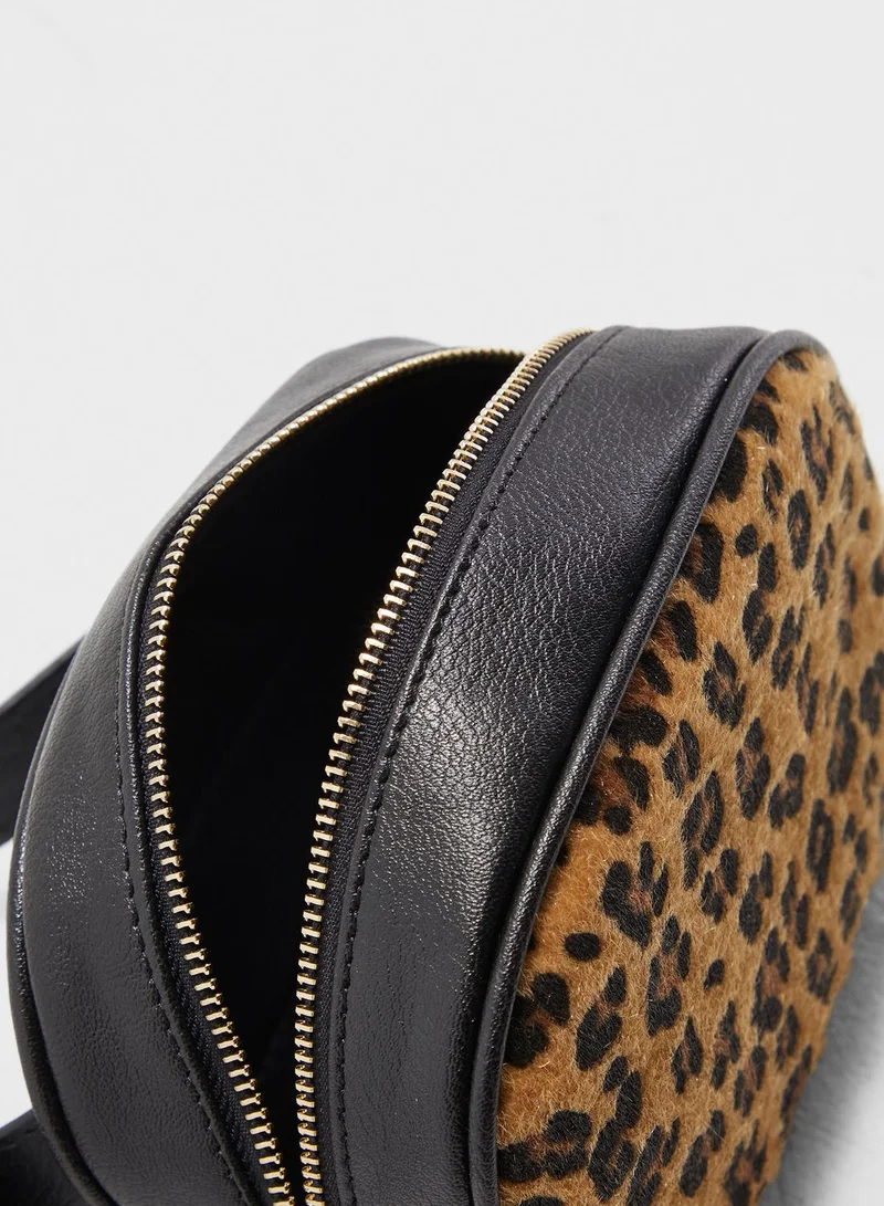 trendyol Leopard Patterned Waist Crossbody