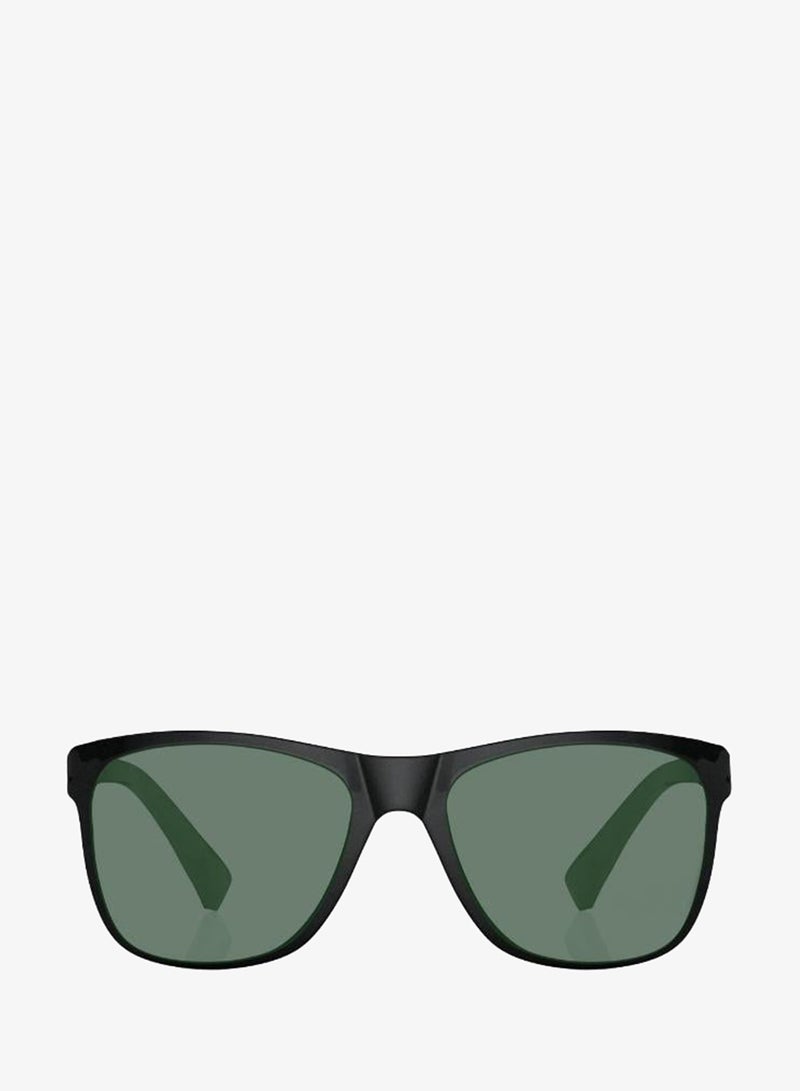 fastrack UV Protection Sunglasses Black Frame Green Mirror Lens 57mm  - P380GR3PV - Image 2