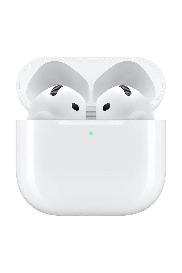 رياكلاود سماعات أذن لاسلكية، سماعات رأس بلوتوث، صوت غامر، صوت مكاني مخصص، حافظة شحن USB-C، شحن لاسلكي (الجيل الرابع أبيض) - Image 3