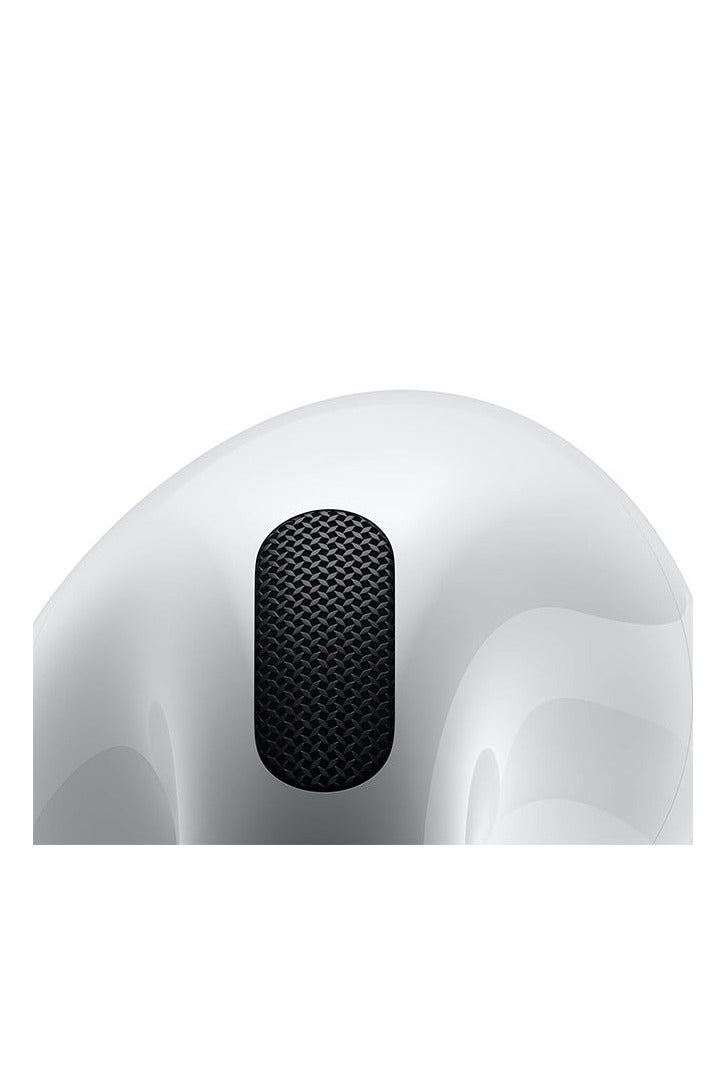 رياكلاود سماعات أذن لاسلكية، سماعات رأس بلوتوث، صوت غامر، صوت مكاني مخصص، حافظة شحن USB-C، شحن لاسلكي (الجيل الرابع أبيض) - Image 5