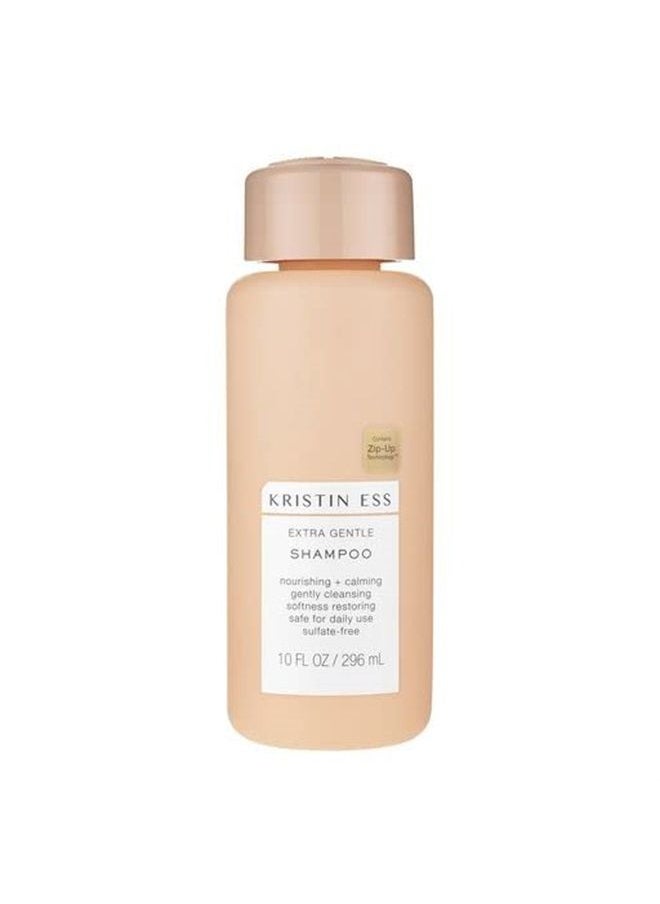 Kristin Ess Hair Extra Gentle Shampoo for Sensitive Skin + Scalp, Gently Cleanses, Nourishing + Calming Shampoo, Vegan, Sulfate Free, Color Safe + Keratin Safe, 10 fl oz  - Image 1