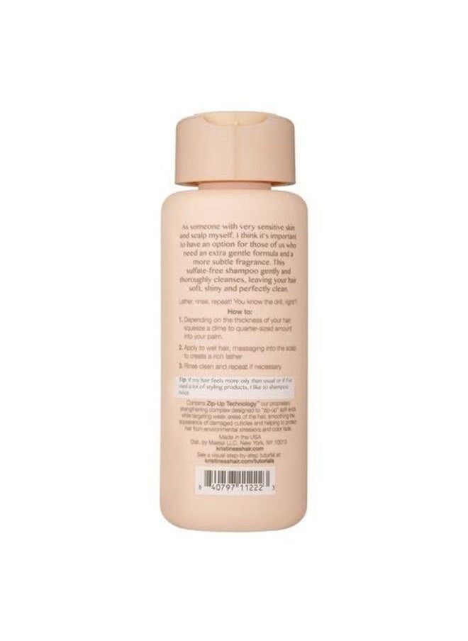Kristin Ess Hair Extra Gentle Shampoo for Sensitive Skin + Scalp, Gently Cleanses, Nourishing + Calming Shampoo, Vegan, Sulfate Free, Color Safe + Keratin Safe, 10 fl oz  - Image 2