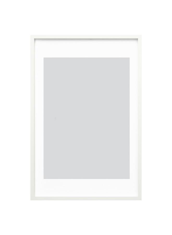 Green Tiger Frame, white, 61x91 cm - Image 1
