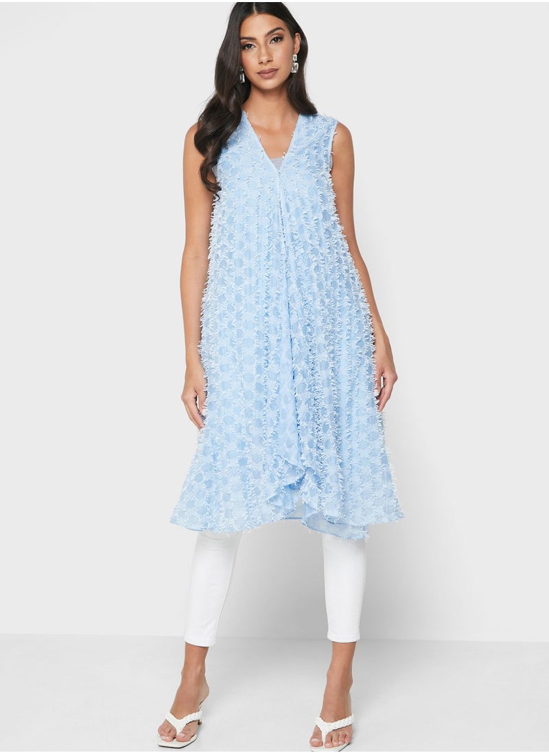 Jovonna London - Ruffle Detail Cardigan - Image 1