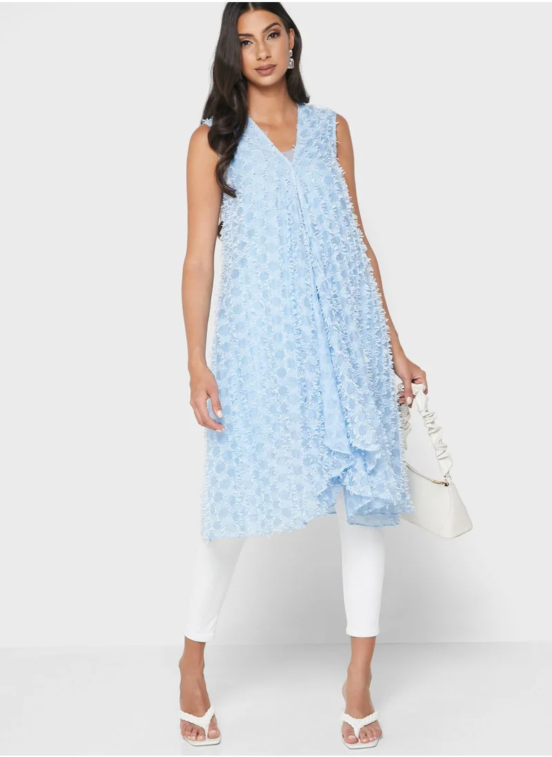 Jovonna London Ruffle Detail Cardigan