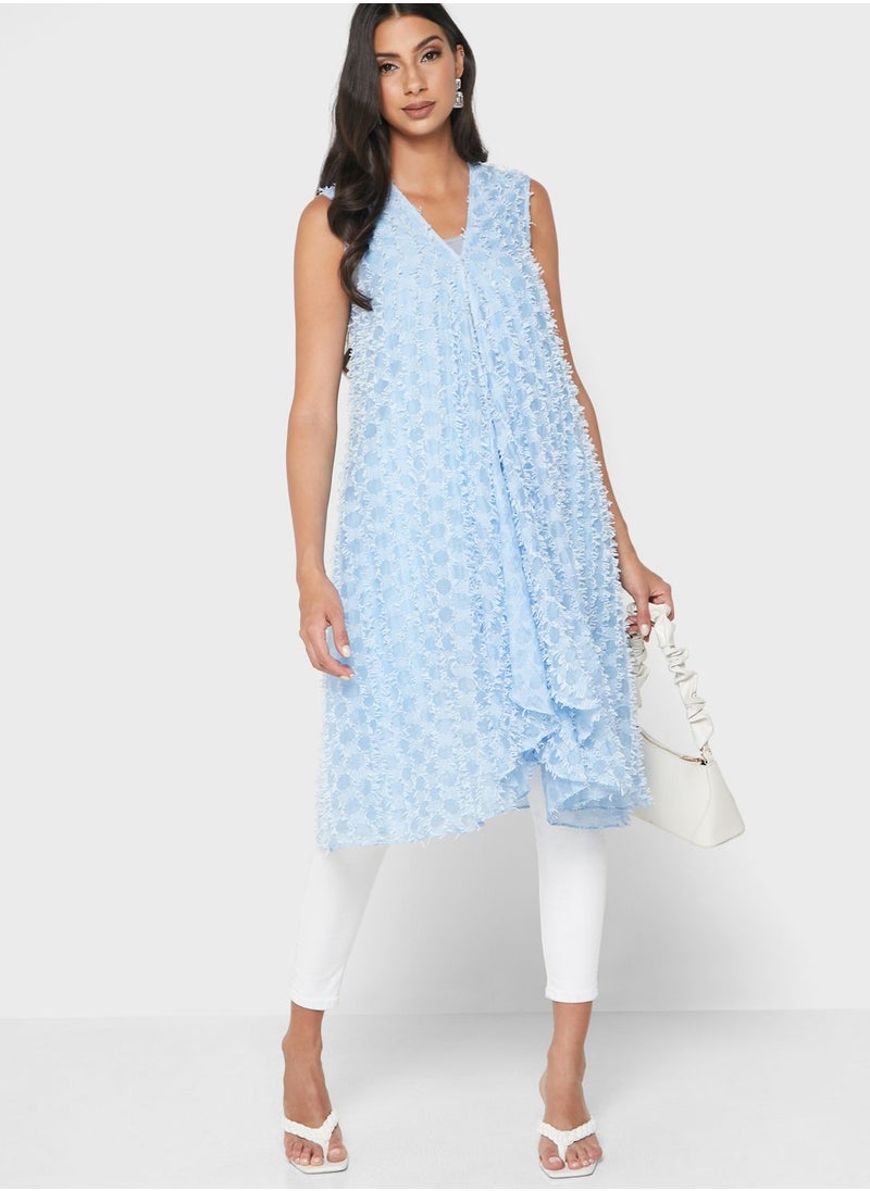 Jovonna London - Ruffle Detail Cardigan - Image 1