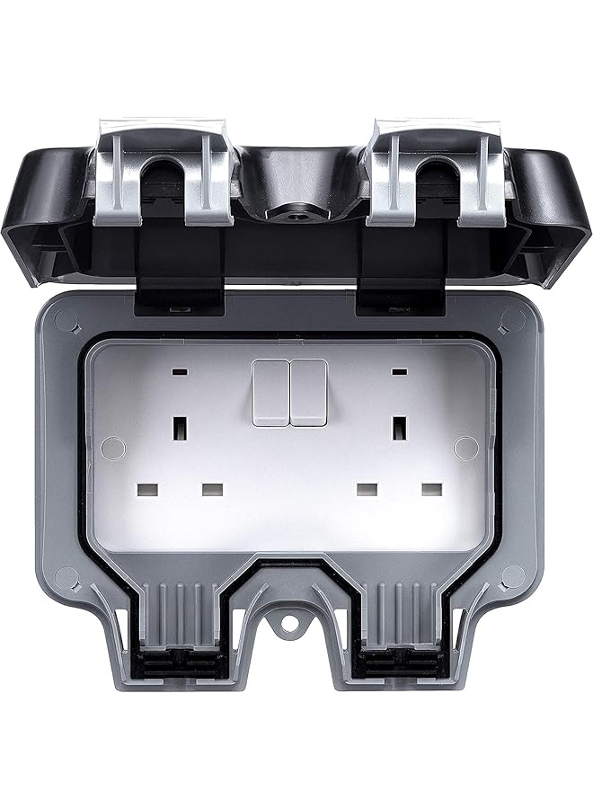 promass ELECTRICAL OUTDOOR SWITCHED SOCKET 2G DP 13A - Image 1