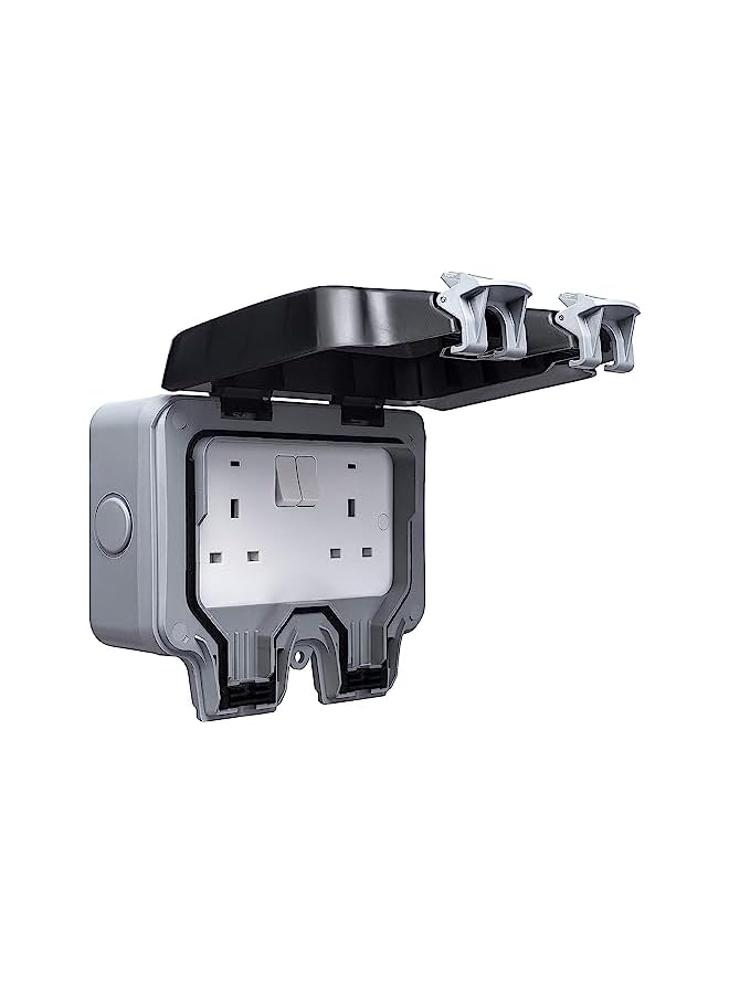 promass ELECTRICAL OUTDOOR SWITCHED SOCKET 2G DP 13A - Image 3