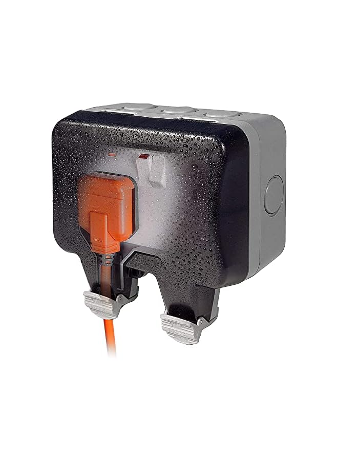 promass ELECTRICAL OUTDOOR SWITCHED SOCKET 2G DP 13A - Image 4