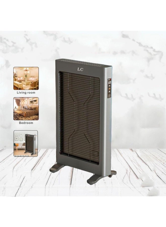 LC Electric Indoor Room Heater with Remote Control for Home and Office Heating Comfort - Image 1