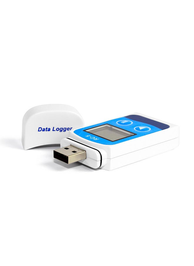 Generic - Temperature Data Logger High Accuracy USB Data Recorder 32000 Points LCD Display IP67 Waterproof Industrial Data Loggers for Cold Chain Transportation - Image 1