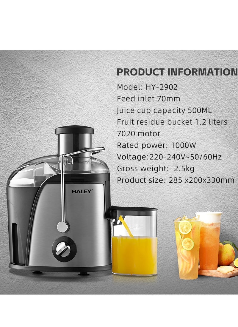Haley - Multifunctional Household Centrifugal Juicer Electric Fruit and Vegetable Juicer - Image 1