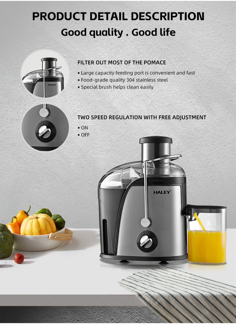 Haley - Multifunctional Household Centrifugal Juicer Electric Fruit and Vegetable Juicer - Image 1