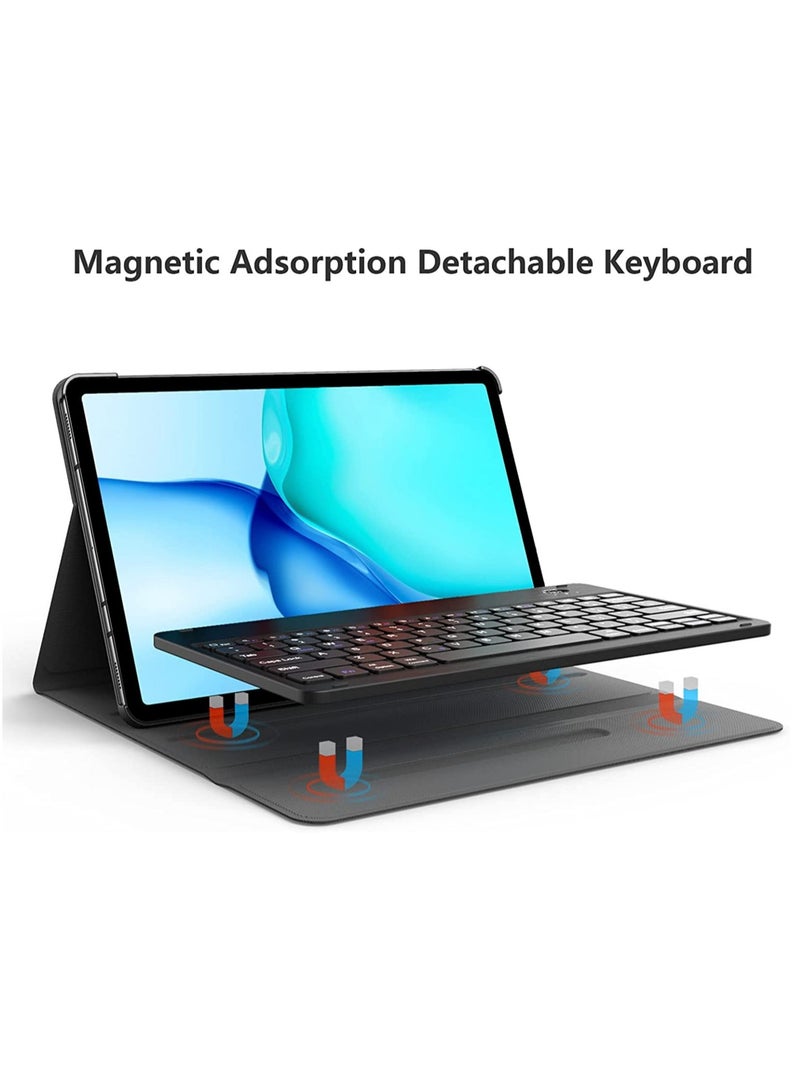 ELTRAZONE Galaxy Tab S8 Plus/ S7 Plus Keyboard Case, Wireless Detachable - Image 3