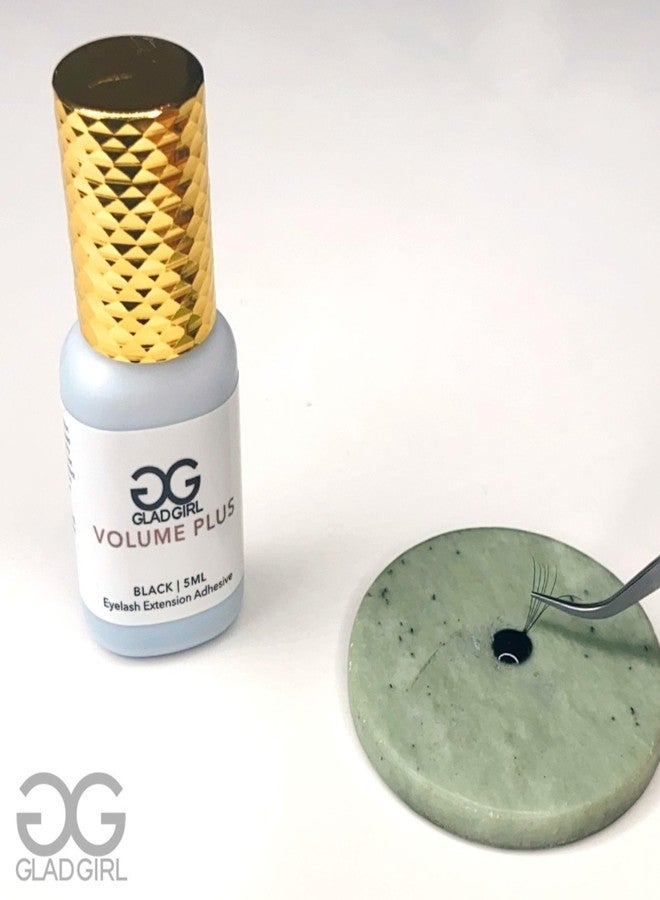 GladGirl False Eyelash Extension Glue - Volume Plus 5ml - Fast Dry Time of 1-2 Seconds - Maximum Eyelash Extension Bond - Ultra Black - Image 5