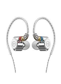 TRN TA1 In Ear Earphone, 1BA+1DD Dual Hybrid Driver HIFI Earphone, Metal Headphone Earbud, With Detachable MMCX Silver-plated Cable, Without Mic  - Image 1