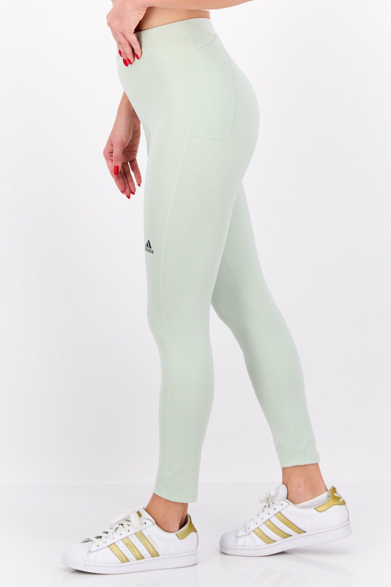 Adidas Women Sportswear Fit Training Tight, Sage - Image 2