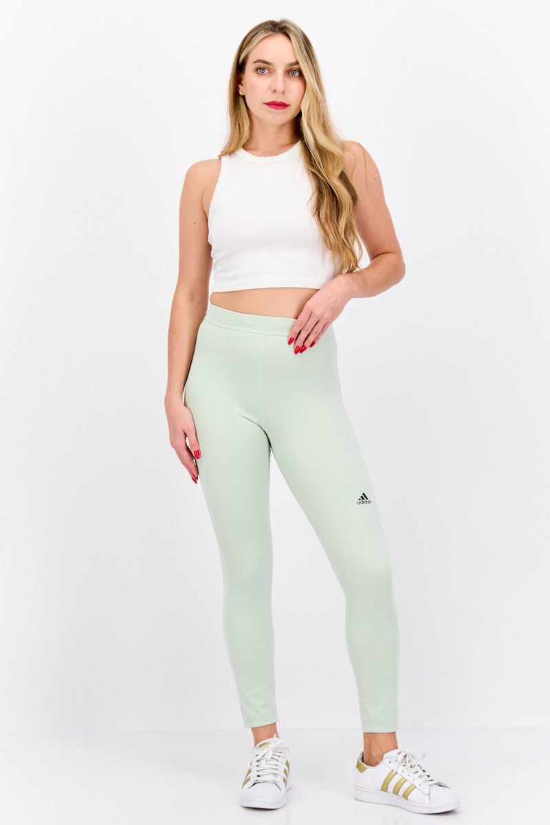 Adidas Women Sportswear Fit Training Tight, Sage - Image 4