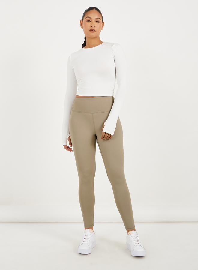 Styli Broad Waistband 7/8 Leggings  - Image 2
