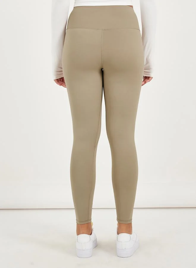 Styli Broad Waistband 7/8 Leggings
