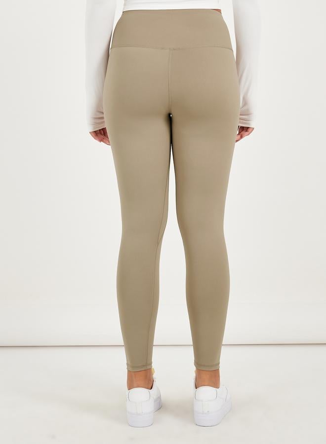Styli Broad Waistband 7/8 Leggings  - Image 4