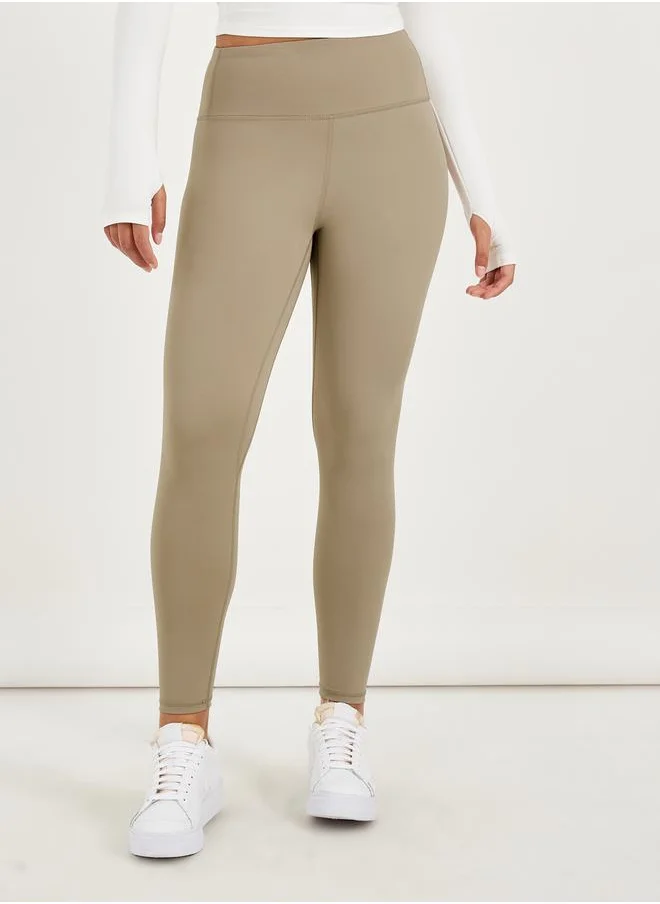 Styli Broad Waistband 7/8 Leggings