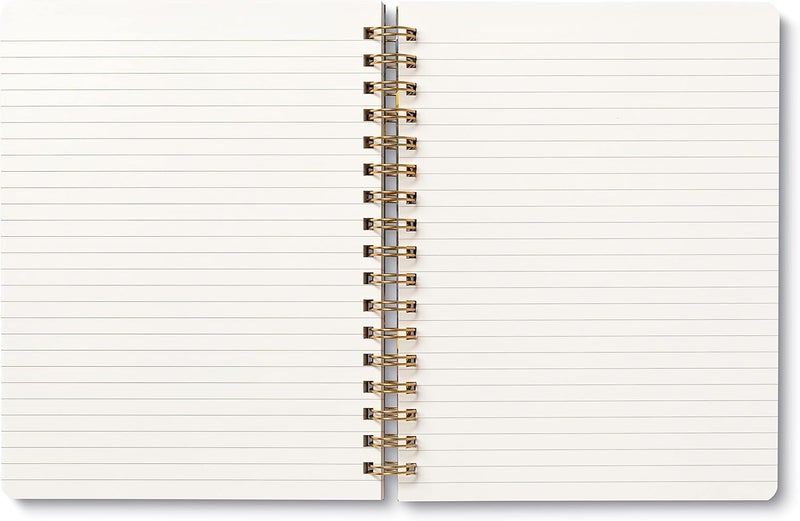 Compendium Spiral Notebook - You are here, it is time, you are ready. — A Designer Spiral Notebook with 192 Lined Pages, College Ruled, 7.0”W x 9.25”H - Image 5