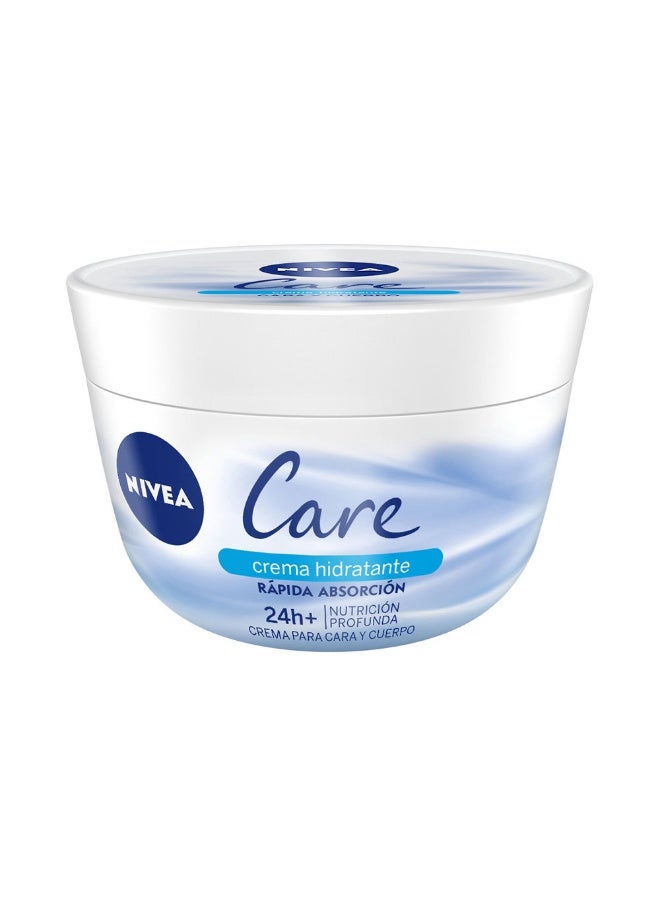 Nivea Care Deep Nourishment Face and Body Cream 400ml - Image 1