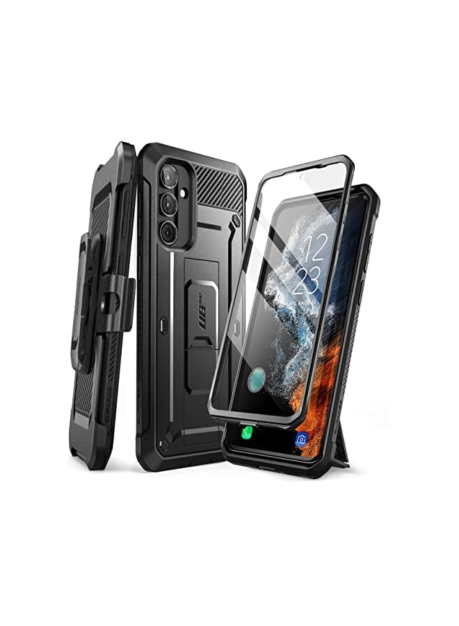 SupCase Unicorn Beetle Pro Case for Samsung Galaxy A54 5G (2022), Full-Body Rugged Belt-Clip & Kickstand Case with Built-in Screen Protector (Black) - Image 2