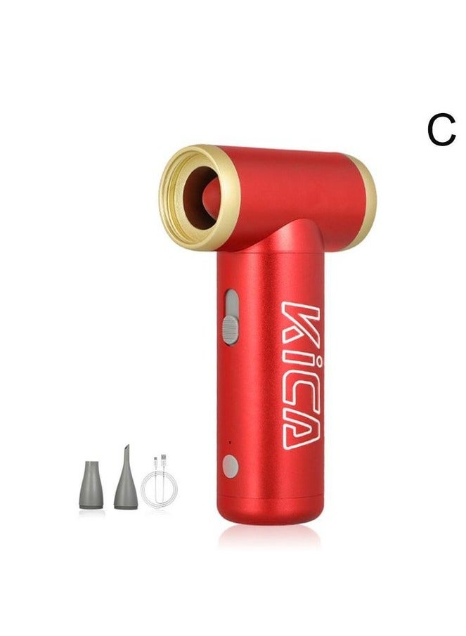 KiCA JetFan Electric Compressed Air Duster Mini Air Blower for Outdoors Picnic Camping Hair Drying PC Vacuum Cleaner - Image 1