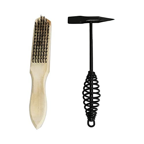 heyous Welding Chipping Hammer with Coil Spring Handle for Cleaning Removing Slag and Welding Residue - Image 1
