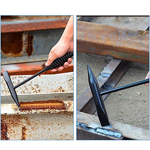 heyous Welding Chipping Hammer with Coil Spring Handle for Cleaning Removing Slag and Welding Residue - Image 5