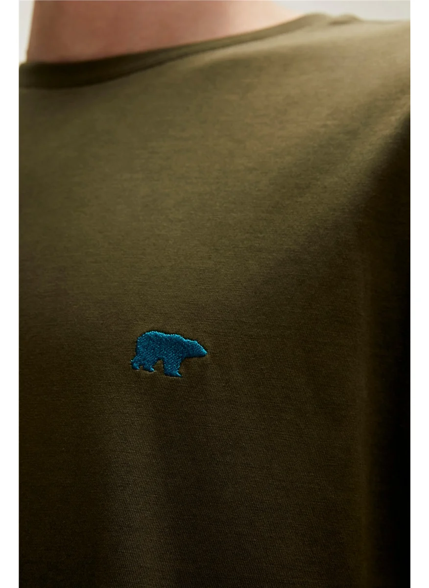 Bad Bear Break T-Shirt Khaki10