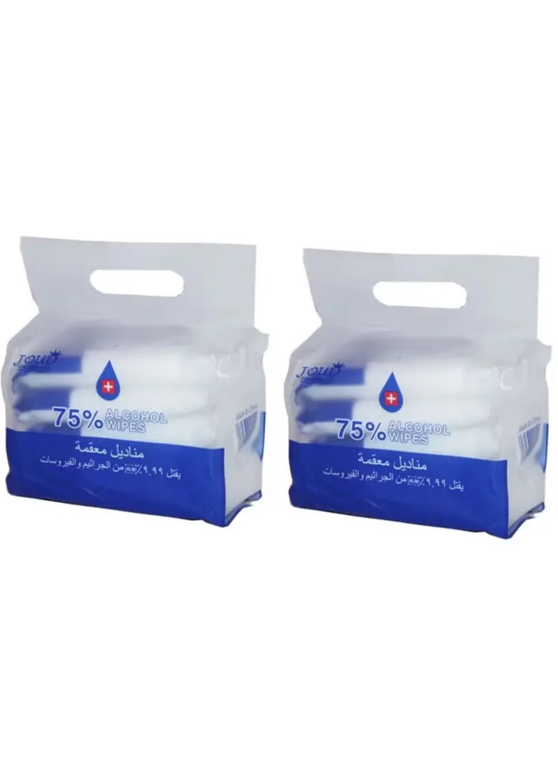 مناديل مبللة معقمة – 5*2 حبة