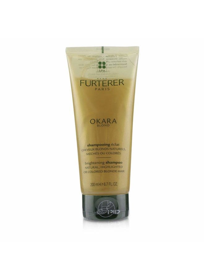 Rene Furterer - Rene Furterer OKARA BLONDE Brightening Shampoo, Natural Highlighted & Bleached Blonde, 6.7 oz. - Image 1