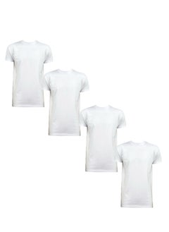 4- Pieces Crew Neck Comfortable Undershirt For Mens