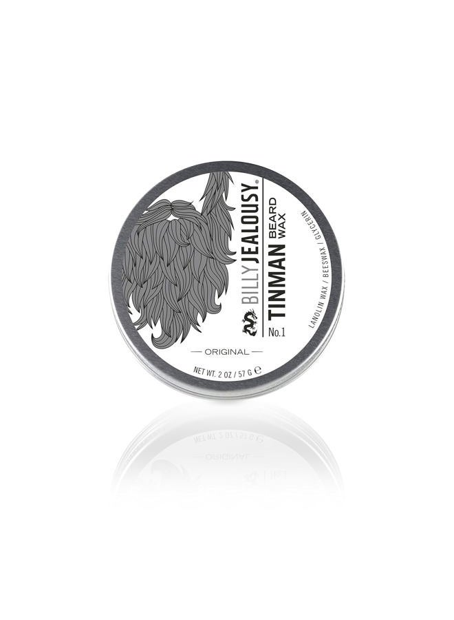 Billy Jealousy Tin Man No. 1 Nourishing Styling Beard Wax, 2 Oz. - Image 1