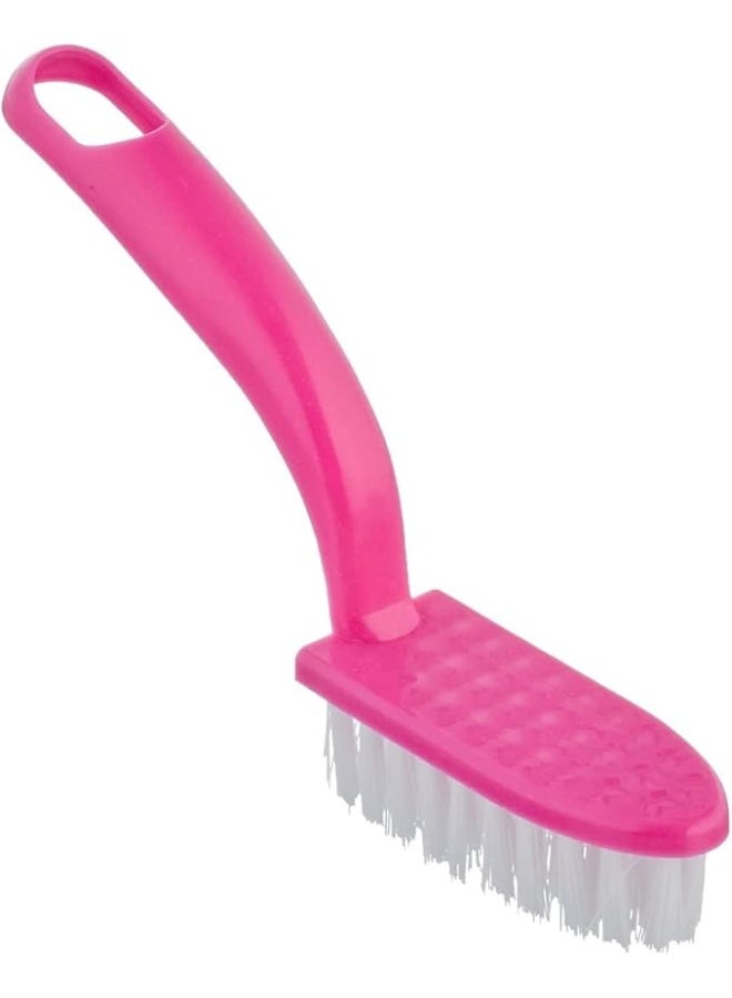 فرش تنظيف المطبخ والخضروات  – 3 قطع – فرش متعددة الاستخدام لتنظيف الأواني والفواكه والخضروات بمقبض مريح وشعيرات قوية - Image 2