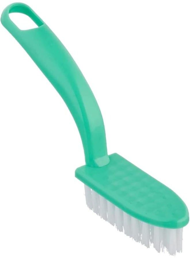 فرش تنظيف المطبخ والخضروات  – 3 قطع – فرش متعددة الاستخدام لتنظيف الأواني والفواكه والخضروات بمقبض مريح وشعيرات قوية - Image 3