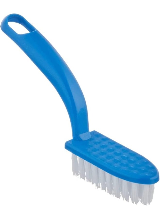 فرش تنظيف المطبخ والخضروات  – 3 قطع – فرش متعددة الاستخدام لتنظيف الأواني والفواكه والخضروات بمقبض مريح وشعيرات قوية - Image 4