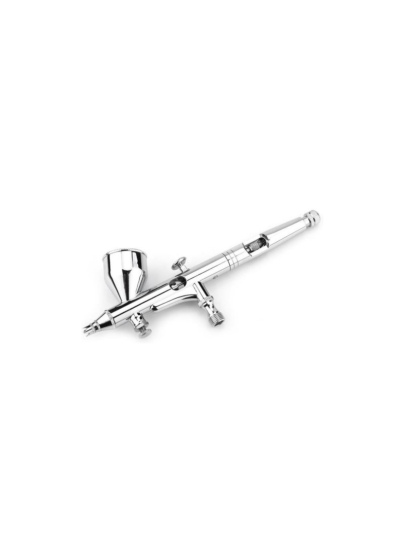 GGOOT Airbrush,  0.2MM Gravity Feed Dual-Action Airbrush Kit Multi-Purpose Airbrush for Cake Decorating/Makeup/Nail Art  - Image 1