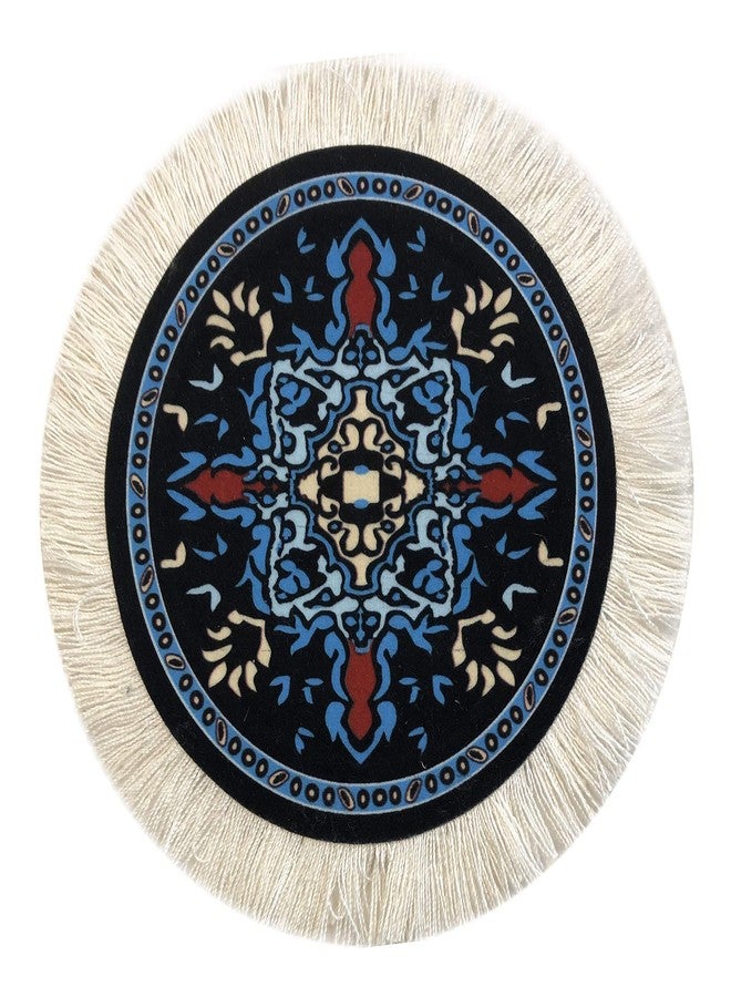 Inusitus Dollhouse Rugs - Miniature Carpets for Dolls - Round - 5" - Set of 4 - Image 4