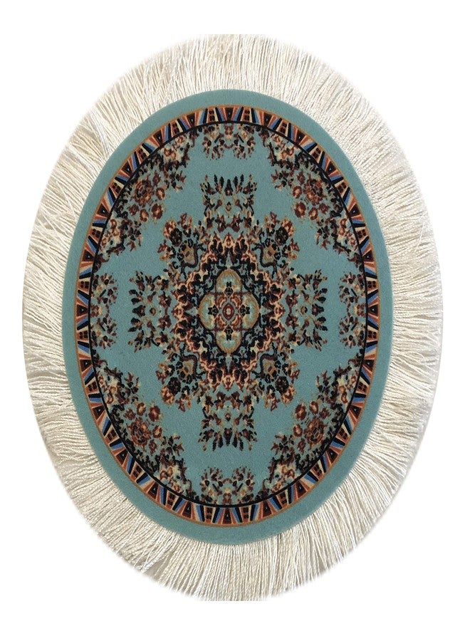 Inusitus Dollhouse Rugs - Miniature Carpets for Dolls - Round - 5" - Set of 4 - Image 5